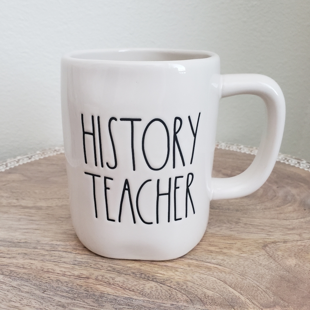 New Rae Dunn History Teacher Mug